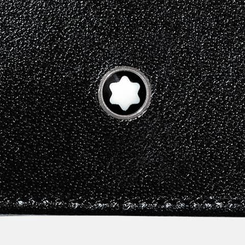 Portafoglio Montblanc Meisterstück - 8 scomparti - colore nero - MB7163
